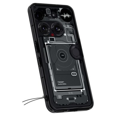 Nothing Phone 3 Zero One dėklas Spigen Ultra Hybrid – skaidrus 9