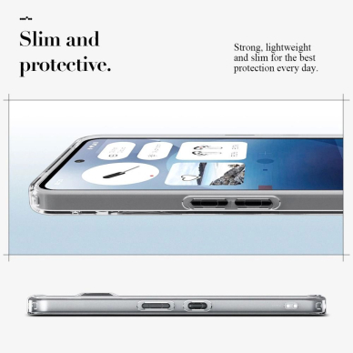 Nothing Phone 3A – Spigen Ultra Hybrid dėklas - Skaidrus 11