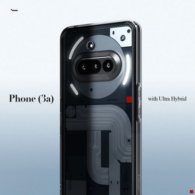 Nothing Phone 3A – Spigen Ultra Hybrid dėklas - Skaidrus 8
