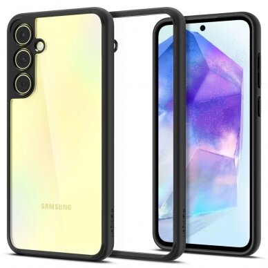 Dėklas Spigen Ultra Hybrid case for Samsung Galaxy A55 5G - Juodas 1