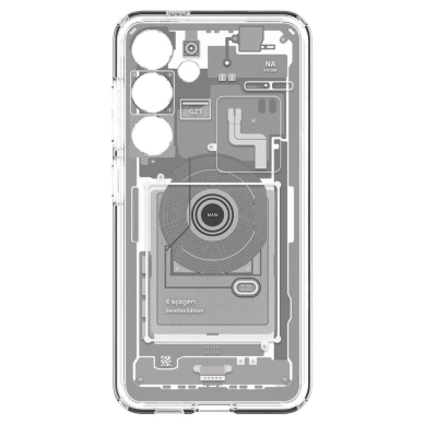 Spigen Ultra Hybrid Dėklas skirtas Samsung Galaxy S24 Zero One - Baltas 2