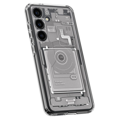 Spigen Ultra Hybrid Dėklas skirtas Samsung Galaxy S24 Zero One - Baltas 6