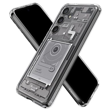 Spigen Ultra Hybrid Dėklas skirtas Samsung Galaxy S24 Zero One - Baltas 8