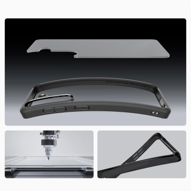 Spigen Ultra Hybrid Dėklas Samsung Galaxy S25+ - Juodas 14 Spigen Ultra Hybrid Dėklas Samsung Galaxy S25+ - Juodas 14