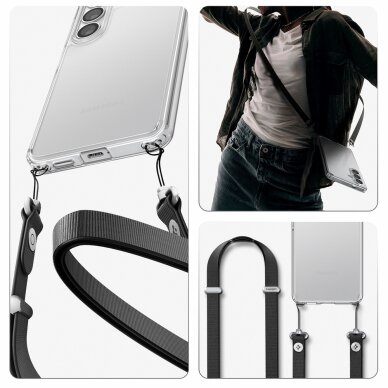 Samsung Galaxy S26 Spigen Ultra Hybrid dėklas – skaidrus 17