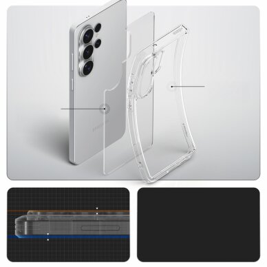 Samsung Galaxy S26 Ultra Spigen Ultra Hybrid dėklas – skaidrus 14 Samsung Galaxy S26 Ultra Spigen Ultra Hybrid dėklas – skaidrus 14