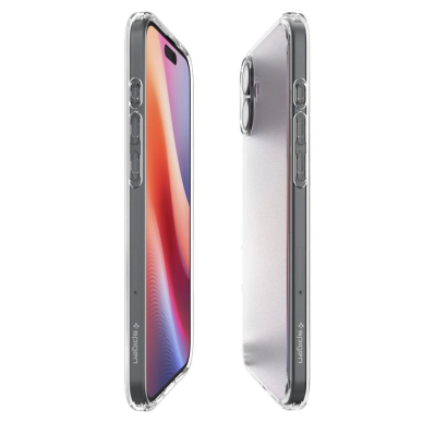 Spigen Ultra Hybrid skirtas iPhone 16 - Permatomas 3