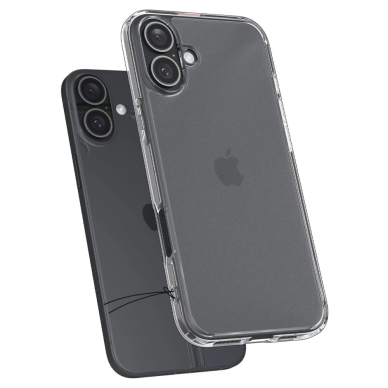 Spigen Ultra Hybrid skirtas iPhone 16 - Permatomas 5