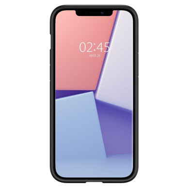 Aukštos Kokybės Dėklas Spigen Ultra Hybrid Iphone 12 Pro / Iphone 12 Matinis Juodas 1 Aukštos Kokybės Dėklas Spigen Ultra Hybrid Iphone 12 Pro / Iphone 12 Matinis Juodas 1