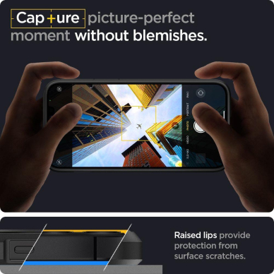 Aukštos Kokybės Dėklas Spigen Ultra Hybrid Iphone 12 Pro / Iphone 12 Matinis Juodas 10