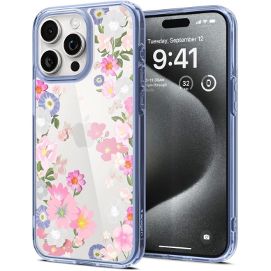 Spigen Ultra Hybrid iPhone 15 Pro Dėklas - Permatomas 1