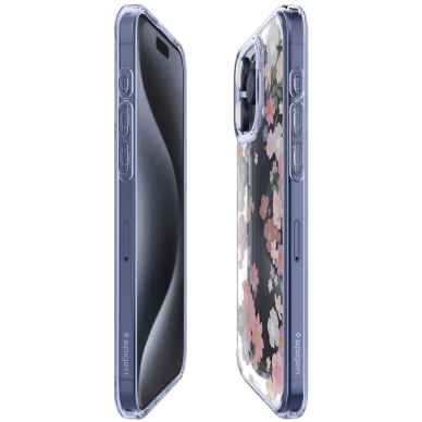 Spigen Ultra Hybrid iPhone 15 Pro Dėklas - Permatomas 6