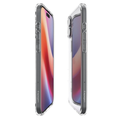 Spigen Ultra Hybrid iPhone 16 Dėklas - Permatomas 4