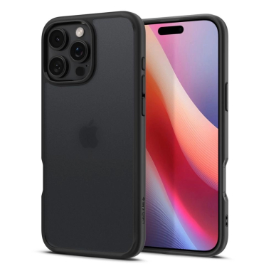 Spigen Ultra Hybrid iPhone 16 Pro Dėklas - Juodas 2