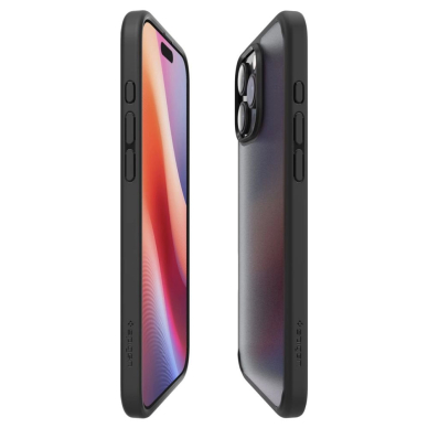 Spigen Ultra Hybrid iPhone 16 Pro Dėklas - Juodas 4