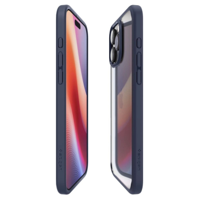 Spigen Ultra Hybrid iPhone 16 Pro Dėklas - Mėlynas 7