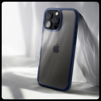 Spigen Ultra Hybrid iPhone 16 Pro Dėklas - Mėlynas 9