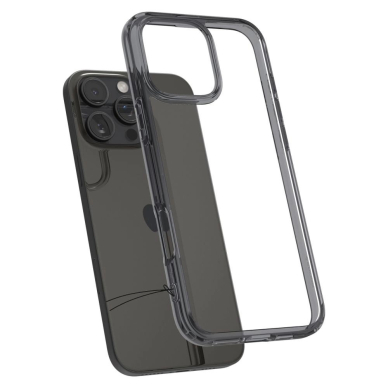 Spigen Ultra Hybrid iPhone 16 Pro Dėklas - Permatomas 6