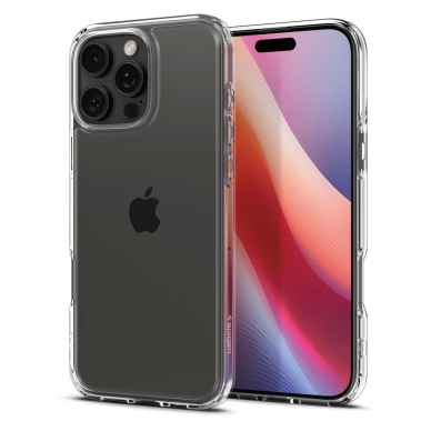 Spigen Ultra Hybrid iPhone 16 Pro Dėklas - Permatomas 2