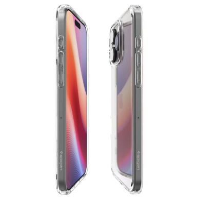 Spigen Ultra Hybrid iPhone 16 Pro Dėklas - Permatomas 7
