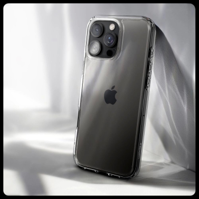 Spigen Ultra Hybrid iPhone 16 Pro Dėklas - Permatomas 9