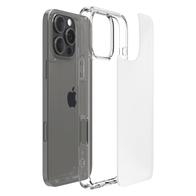 Spigen Ultra Hybrid iPhone 16 Pro Dėklas - Permatomas 5