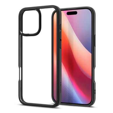 Spigen Ultra Hybrid iPhone 16 Pro Dėklas - Matinis Juodas 2
