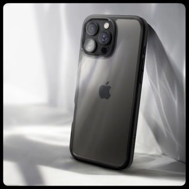 Spigen Ultra Hybrid iPhone 16 Pro Dėklas - Matinis Juodas 9