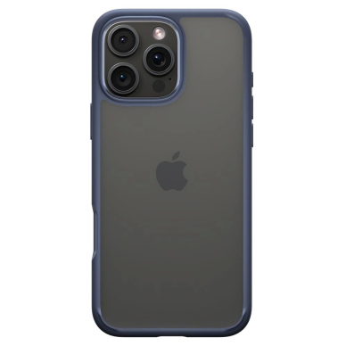 Spigen Ultra Hybrid iPhone 16 Pro Max Dėklas - Mėlynas 1 Spigen Ultra Hybrid iPhone 16 Pro Max Dėklas - Mėlynas 1