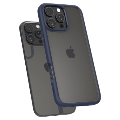 Spigen Ultra Hybrid iPhone 16 Pro Max Dėklas - Mėlynas 4 Spigen Ultra Hybrid iPhone 16 Pro Max Dėklas - Mėlynas 4