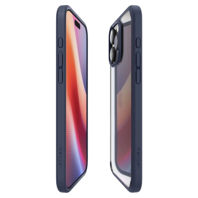 Spigen Ultra Hybrid iPhone 16 Pro Max Dėklas - Mėlynas 5