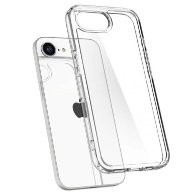 iPhone 16e dėklas Spigen Ultra Hybrid – skaidrus 6 iPhone 16e dėklas Spigen Ultra Hybrid – skaidrus 6