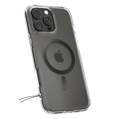 Spigen Ultra Hybrid Mag Anglies pluošto Dėklas with MagSafe skirtas iPhone 16 Pro - Tamsiai Pilkas 2