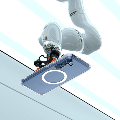 Spigen Ultra Hybrid Mag Dėklas Samsung Galaxy S25 - Skaidrus 10 Spigen Ultra Hybrid Mag Dėklas Samsung Galaxy S25 - Skaidrus 10