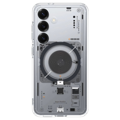 Samsung Galaxy S25 Neo One – Spigen Ultra Hybrid Mag dėklas - Skaidrus 1 Samsung Galaxy S25 Neo One – Spigen Ultra Hybrid Mag dėklas - Skaidrus 1