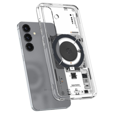 Samsung Galaxy S25 Neo One – Spigen Ultra Hybrid Mag dėklas - Skaidrus 11