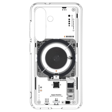Samsung Galaxy S25 Neo One – Spigen Ultra Hybrid Mag dėklas - Skaidrus 2