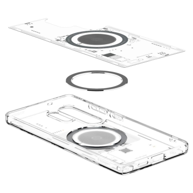 Samsung Galaxy S25 Ultra Neo One – Spigen Ultra Hybrid Mag dėklas - Skaidrus 10