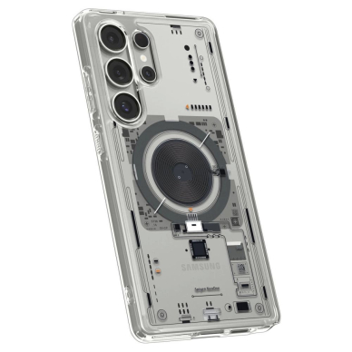 Samsung Galaxy S25 Ultra Neo One – Spigen Ultra Hybrid Mag dėklas - Skaidrus 6