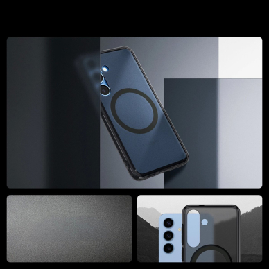 Spigen Ultra Hybrid Mag Dėklas Samsung Galaxy S25 Zero One - Juodas 15 Spigen Ultra Hybrid Mag Dėklas Samsung Galaxy S25 Zero One - Juodas 15