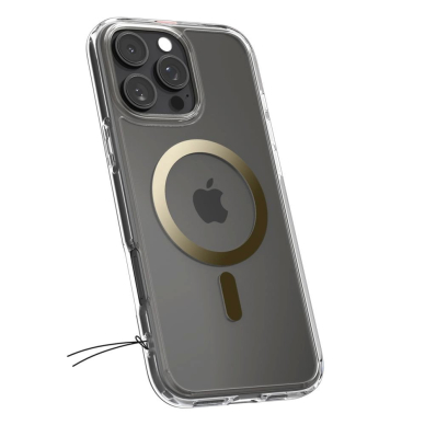 Spigen Ultra Hybrid Mag Dėklas with MagSafe skirtas iPhone 16 Pro - Auksinis 2