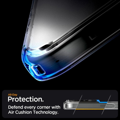 Spigen Ultra Hybrid Mag Dėklas with MagSafe skirtas iPhone 16 Pro Max - Permatomas 7