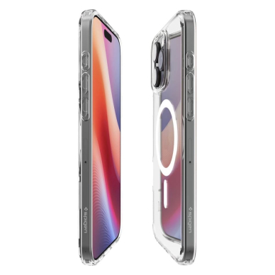 Spigen Ultra Hybrid Mag Dėklas with MagSafe skirtas iPhone 16 Pro Max - Baltas 6
