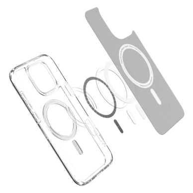 Spigen Ultra Hybrid Mag Dėklas with MagSafe skirtas iPhone 16 Pro Max - Baltas 7