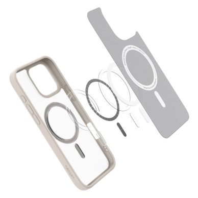 Spigen Ultra Hybrid Mag Dėklas with MagSafe skirtas iPhone 16 Pro - titanium 4