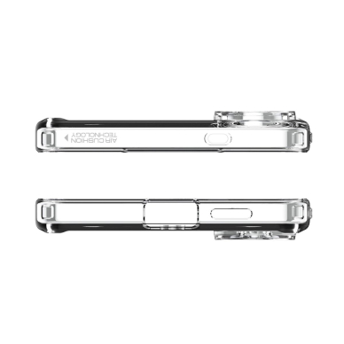 Samsung Galaxy S25 Edge Spigen Ultra Hybrid Mag dėklas su MagSafe - skaidrus 4