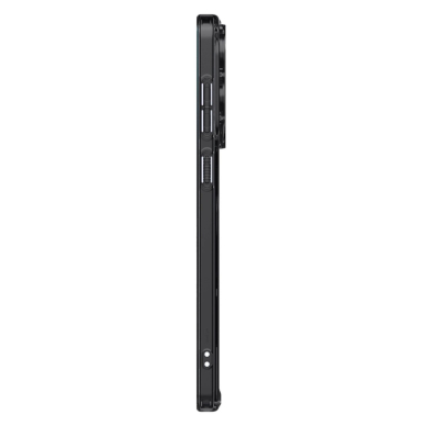Samsung Galaxy S25 Edge Spigen Ultra Hybrid Mag dėklas su MagSafe ir spauda - juodas 3