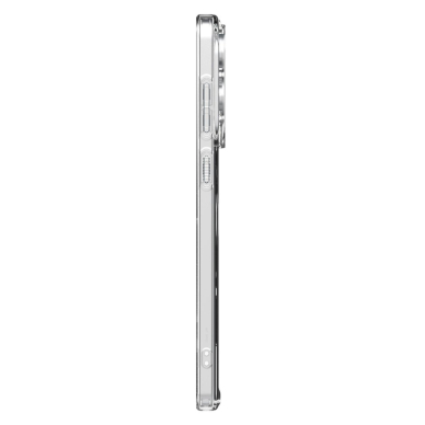 Samsung Galaxy S25 Edge Spigen Ultra Hybrid Mag dėklas su MagSafe ir spauda - permatomas 3