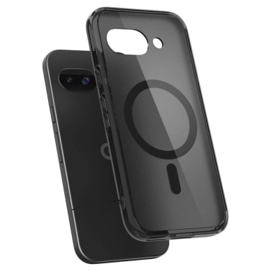 Spigen Ultra Hybrid Mag MagSafe dėklas Google Pixel 9A - permatomas/juodas 6