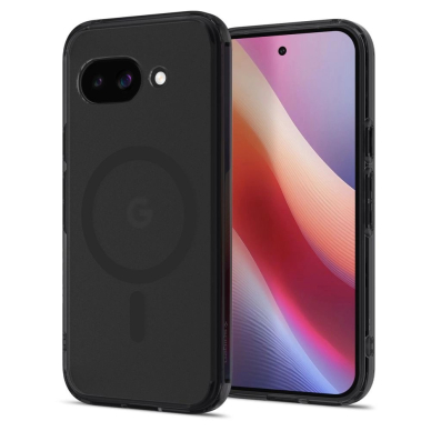 Spigen Ultra Hybrid Mag MagSafe dėklas Google Pixel 9A - permatomas/juodas